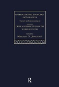 Cover: International Economic Integration - Routledge