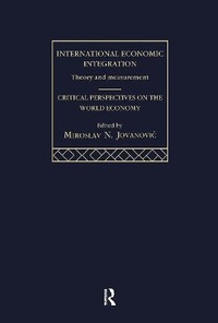 Enlarge image Cover: International Economic Integration - Routledge