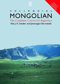 Cover: Colloquial Mongolian - Routledge
