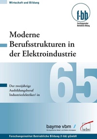 Abbildung von: Moderne Berufsstrukturen in der Elektroindustrie - wbv Media