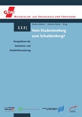 Abbildung von: Vom Studentenberg zum Schuldenberg? - wbv Media