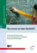 Cover: Was wissen wir &uuml;ber Nachhilfe? - wbv Media