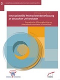 Cover: Innovationsfeld Promovierendenerfassung an deutschen Universit&auml;ten - wbv Media