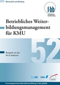 Cover: Betriebliches Weiterbildungsmanagement f&uuml;r KMU - wbv Media