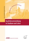 Cover: Qualit&auml;tsentwicklung in Studium und Lehre - wbv Media