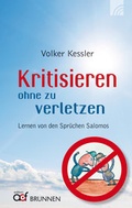 Cover: Kritisieren ohne zu verletzen - Brunnen Verlag GmbH