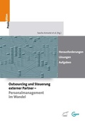 Cover: Outsourcing und Steuerung externer Partner - Personalmanagement im Wandel - wbv Media