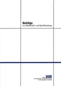 Cover: Beitr&auml;ge zur Berufsbildungsforschung der AG BFN 05 - wbv Media