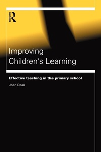 Enlarge image Cover: Improving Children's Learning - Routledge
