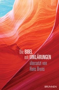 Cover: Die Bibel mit Erkl&auml;rungen - Harmonie-Edition - Brunnen Verlag GmbH