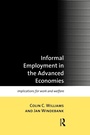 Cover: Informal Employment in Advanced Economies - Routledge