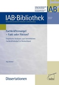 Cover: Fachkr&auml;ftemangel - Fakt oder Fiktion? - wbv Media