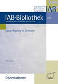 Cover: Wage Rigidity in Germany - wbv Media