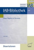 Abbildung von: Wage Rigidity in Germany - wbv Media