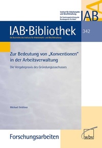 Abbildung von: Zur Bedeutung von "Konventionen" in der Arbeitsverwaltung - wbv Media