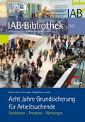 Cover: Acht Jahre Grundsicherung f&uuml;r Arbeitsuchende - wbv Media