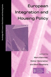 Enlarge image Cover: European Integration and Housing Policy - Routledge