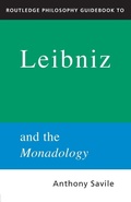 Cover: Routledge Philosophy GuideBook to Leibniz and the Monadology - Routledge