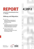 Cover: REPORT 04/2012 - Bildung und Migration - wbv Media