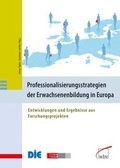 Cover: Professionalisierungsstrategien der Erwachsenenbildung in Europa - wbv Media