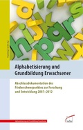 Cover: Alphabetisierung und Grundbildung Erwachsener - wbv Media