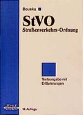 Cover: StVO Strassenverkehrs-Ordnung - H&uuml;thig Jehle Rehm
