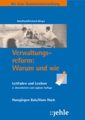 Cover: Verwaltungsreform: Warum und wie, 2. Auflage - Jehle