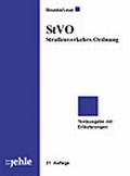 Cover: STVO - Strassenverkehrs-Ordnung - Jehle