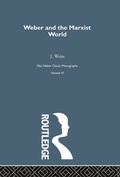 Cover: Weber & Marxist World V 6 - Routledge