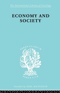 Cover: Economy and Society - Routledge