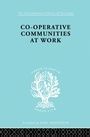Cover: Co-Operative Communities at Work - Routledge