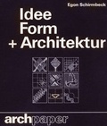 Cover: Idee + Form + Architektur - Kr&auml;mer, Karl Stgt