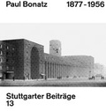 Cover: Paul Bonatz 18771956 - Kr&auml;mer, Karl Stgt