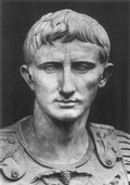 Cover: Das r&ouml;mische Herrscherbild / Die Bildnisse des Augustus - Mann, Gebr.