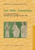 Cover: Text - Reihe - Transmission - Francke, A