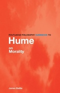 Cover: Routledge Philosophy GuideBook to Hume on Morality - Routledge