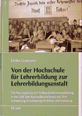 Cover: Von der Hochschule f&uuml;r Lehrerbildung zur Lehrerbildungsanstalt - Droste Verlag GmbH