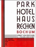 Cover: Parkhotel Haus Rechen Bochum - Mann, Gebr.