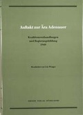Cover: Auftakt zur &Auml;ra Adenauer - Droste Verlag GmbH