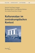 Cover: Kulturanalyse im zentraleurop&auml;ischen Kontext - Francke, A