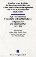 Cover: Handbuch zur Statistik der Parlamente und Parteien in den westlichen Besatzungszonen und in der Bundesrepublik Deutschland - Droste Verlag GmbH