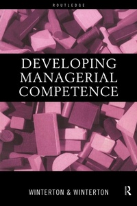 Enlarge image Cover: Developing Managerial Competence - Routledge