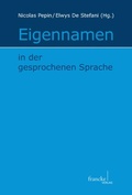 Cover: Eigennamen in der gesprochenen Sprache - Francke, A