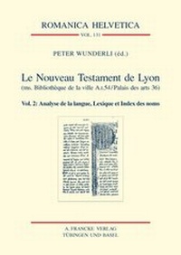 Abbildung von: Le Nouveau Testament occitan de Lyon - Francke, A