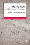 Cover: Humanism and Early Modern Philosophy - Routledge