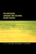 Cover: The Routledge Language and Cultural Theory Reader - Routledge