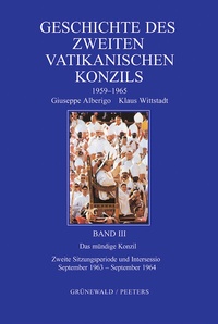Abbildung von: Geschichte des Zweiten Vatikanischen Konzils (1959-1965) - Matthias-Grünewald