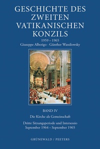 Abbildung von: Geschichte des Zweiten Vatikanischen Konzils (1959-1665) - Matthias-Grünewald