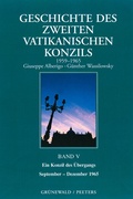 Cover: Geschichte des Zweiten Vatikanischen Konzils (1959-1965) - Matthias-Gr&uuml;newald