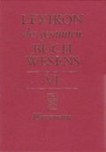 Cover: Lexikon des gesamten Buchwesens - Hiersemann, A